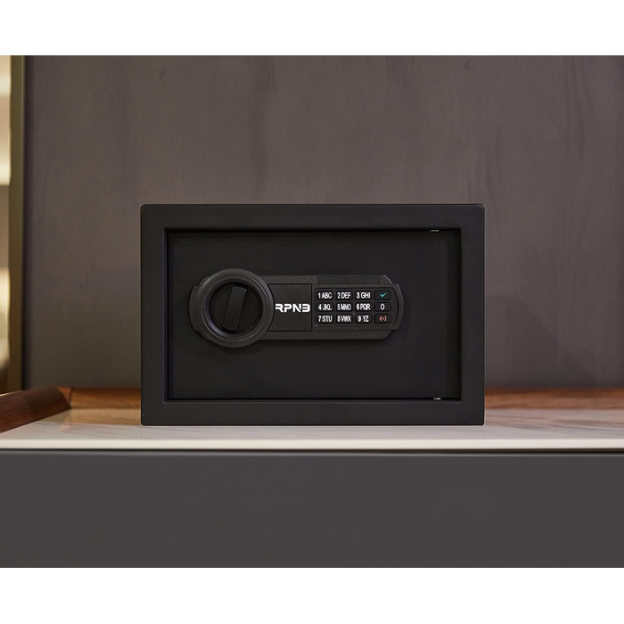 Сейф RPNB Luxus з цифровим замком, 14л - для дому, офісу, готелю, зберігання грошей та коштовностей