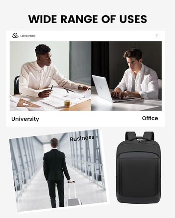Чоловічий рюкзак LOVEVOOK 17.3