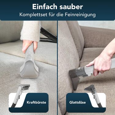 Портативний мийник для м'яких меблів та килимів – компактний пилосос-мийник для килимів, текстилю, автосидінь та диванів