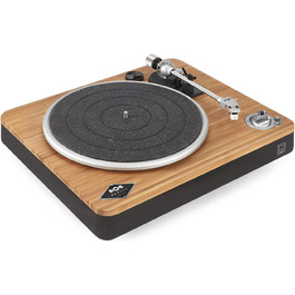 Вініловий програвач House of Marley Stir It Up Wireless Bluetooth, екологічний, 33/45 об/хв, з передпідсилювачем, головкою Audio-Technica, корпус з бамбука