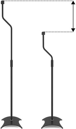 Підставка для ноутбука AVF_1 з металевим каркасом, чорного кольору