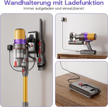 Акумуляторний пилосос V16 600W 55Kpa 80хв з LED-дисплеєм для килимів, шерсті тварин та твердих підлог