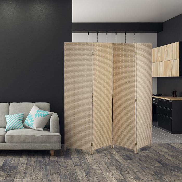 Роздільник простору Relaxdays Paravent, 4 секції