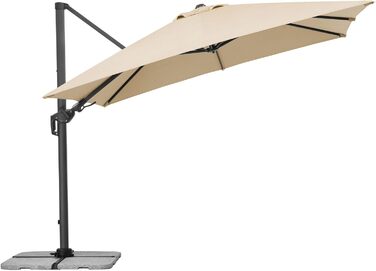 Парасолька від сонця Schneider RHODOS TWIST, 300 x 300 см, антрацит, модель 2024