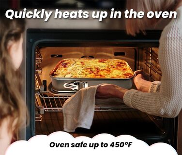 Форма для випічки Notcilgias прямокутна, роз'ємна, для чізкейку, тирамісу, антипригарне покриття, нержавіюча сталь (золото)