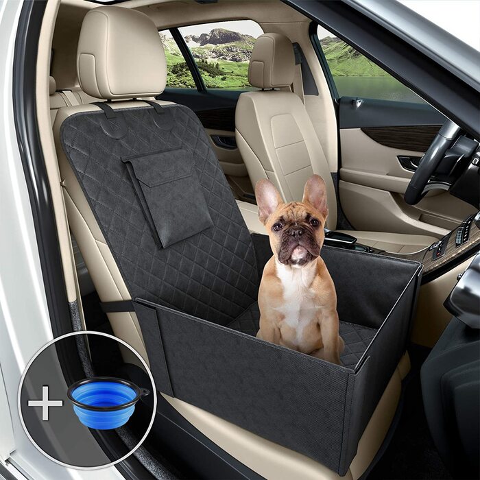 Автомобільна ковдра для собак / багажник / переднє сидіння миска / водонепроникний нековзний миється / автомобільний чохол для собак захист багажника автомобільне сидіння захист сидіння / Автомобільна ковдра захисна ковдра М'яке (чорне, одномісне)