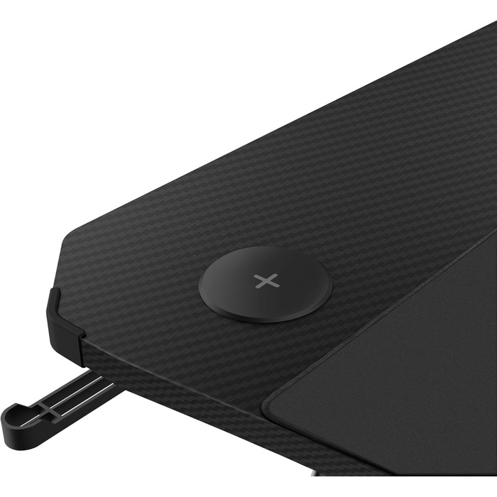 Ігровий стіл Trust Gaming GXT 709W Luminus RGB з підсвічуванням LED, 10 режимів, USB, для геймерів, білий (120x60 см)