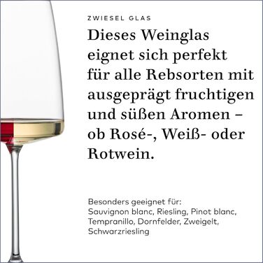 Кельментини Zwiesel Glas Vivid Senses (2 шт.) - витончені кельментини з тритан-кристалу, Made in Germany