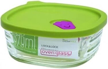 Скляна банка для духовки LocknLock, 370 мл, багатофункціональна лопатка, 3 шт., LLG162