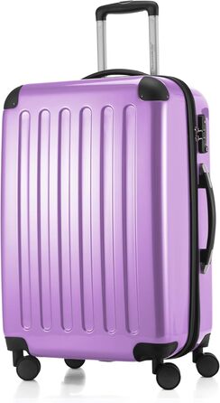 Набір валіз Hauptstadtkoffer Alex (S+M+L) - 3 валізи: 55 см, 65 см, 75 см, ABS+PC, TSA, фіолетовий