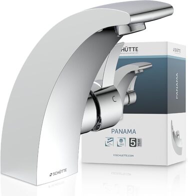Змішувач для ванної кімнати Schütte 98100 Panama, суміш-вентиль з однорічним керуванням, хром, 35 мм картридж, для ванної кімнати