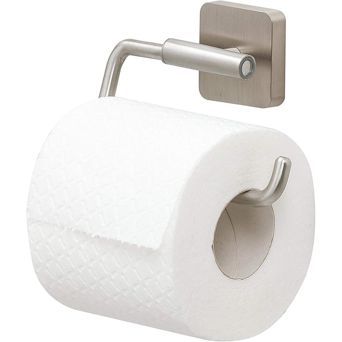Тримач для туалетного паперу Tiger Onu (матовий з нержавіючої сталі, 13 х 8,8 х 3,5 см, без кришки тримач для запасного рулону)