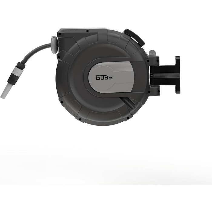 Güde Автоматичний шланг для поливу 20 м з кріпленням на стіну, поворотний 180°, з автоматичним змотуванням