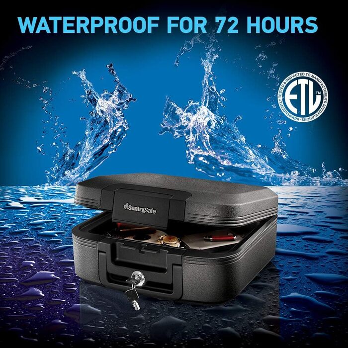 Сейф SentrySafe CHW20221 вогнестійкий, антрацитовий колір, об'єм 0.28 м³