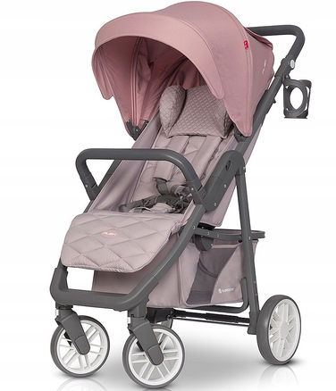 Дитячий прогулянковий візок Euro-Cart Flex, рожевий