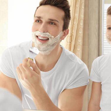 Чоловічий набір для гоління CCbeauty 4-в-1 зі щіткою для гоління з борсукового хутра, стаканом для гоління з нержавіючої сталі, тримачем та кремом для гоління