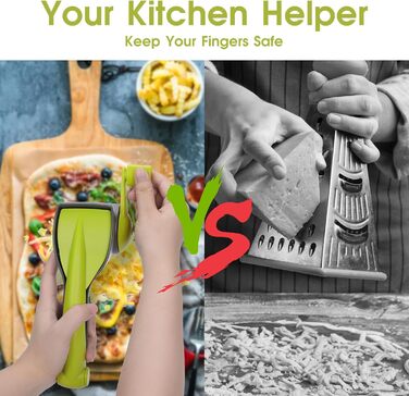 Машинка для нарізання овочів Mastertop 5-в-1: нарізувач, тертка, слайсер для овочів, фруктів та сиру