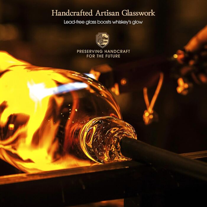 Набір для віскі Kollea з декальком та келихом у формі гранати, подарунок для чоловіків, батька, друга, військових, прозорий