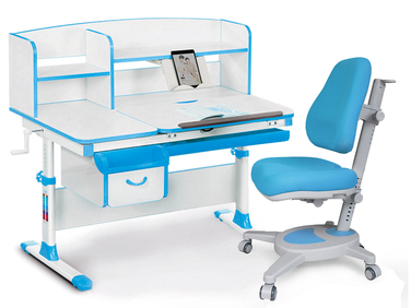Комплект Evo-kids Evo 50 BL Blue (арт. Evo-50 BL + крісло Y-110 KBL)
