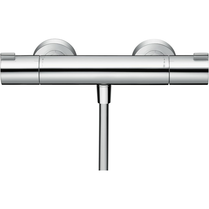 Змішувач для ванної Hansgrohe Ecostat - n Aufputz з термостатом, обмежувачем температури 40°C, для 2 споживачів (хром)