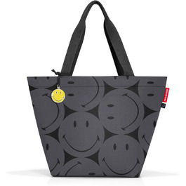 Сумка-шопер Reisenthel Shopper M сіра (Smiley Grey) – містка та стильна