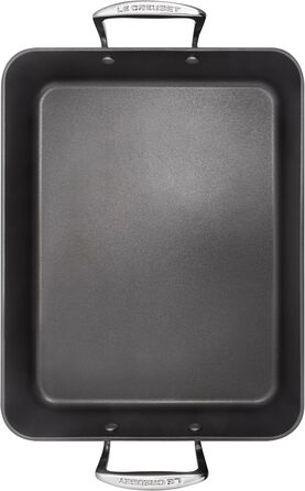 LE CREUSET Сковорода з антипригарним покриттям, 34 см, для всіх типів плит (включно з індукційними), алюміній, сірий/срібний