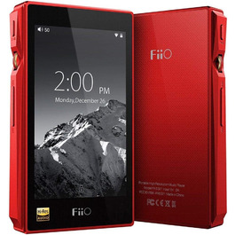FiiO X5 3-го покоління – сертифікований Hi-Res аудіоплеєр з сенсорним екраном, Android, 32 ГБ, червоний