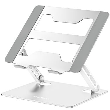 Підставка для ноутбука BoYata: регульована висота, ергономічна, з вентиляцією, для MacBook, Dell, HP, Acer (10-17 дюймів)