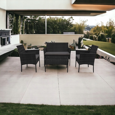 Комплект садових меблів із техноротанга MTG Trade Group, бежевий, 4 предмети