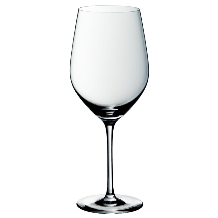 Бокали для білого вина WMF Easy Plus 6 шт, 390 мл, кришталь, прозорі, для посудомийної машини