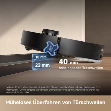 Робот-пилосос Dreame L10s Ultra Gen 2 з миючою функцією, технологією MopExtend™ RoboSwing, потужністю 10000 Па Vormax™, режим для тварин, автоматична база, різноманітне прибирання килимів