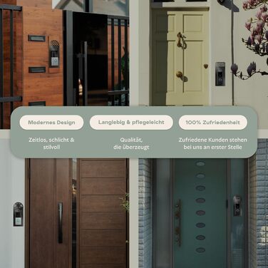 Клінцель для Ring Doorbell 2, 3, 3+: Персоналізоване табличко з акрилу для дверей, поштова скринька, гравіювання