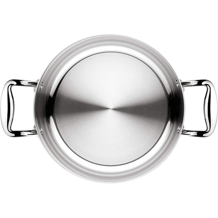 Каструля Lagostina Accademia Lagofusion без кришки 16 см, нержавіюча сталь, індукційне дно