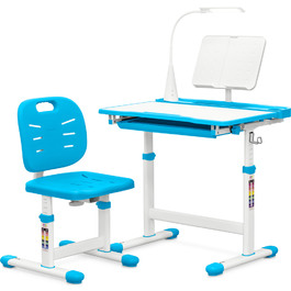 Комплект Evo-kids (стілець+стіл+полиця+лампа) Evo-17 BL Ergo (арт. Evo-17 BL Ergo)