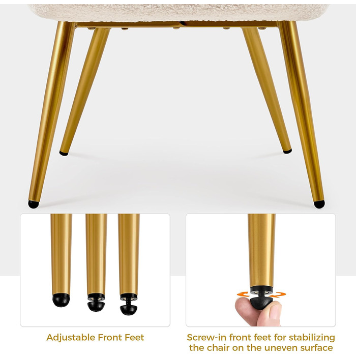 Крісло-мішок Yaheetech з пуфом, біле, з м'якою оббивкою з поліестеру. Крісло для відпочинку, телевізора, коктейлів.