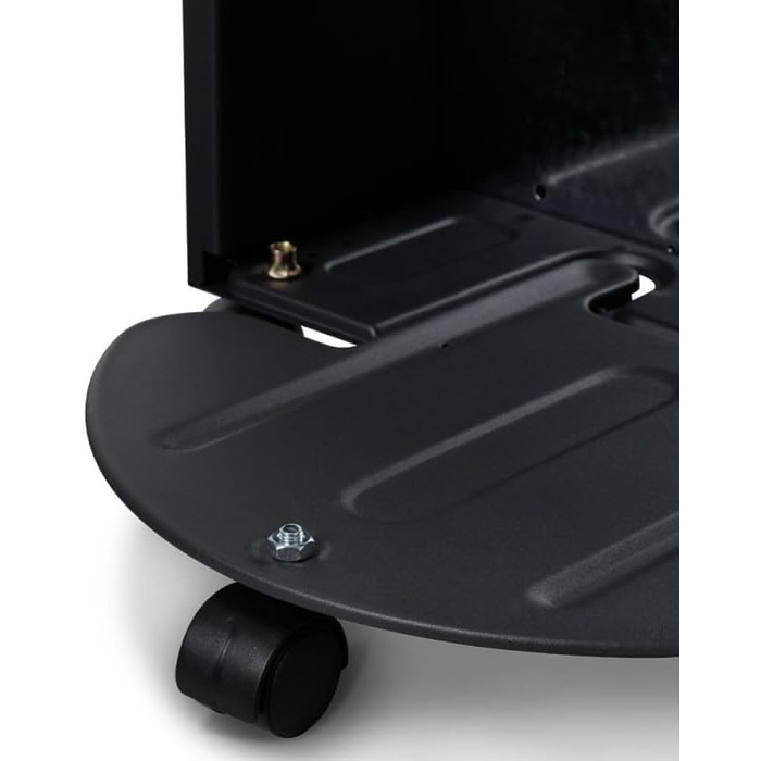 Газова додаткова піч Favex 8630047 – готова до використання з шлангом та редуктором – інфрачервовий керамічний нагрівач – 3 режими потужності до 40 м² – сталь, чорний колір