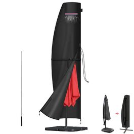 Захисний чохол для парасольки/перголи LAMUNI, водонепроникний, для парасольки/перголи 3-5м, 220x40/70/50 см