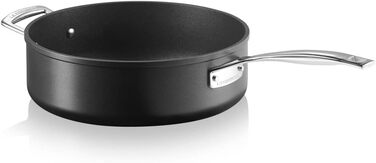 Сковорода LE CREUSET з антипригарним покриттям, діаметр 28 см, без PFOA, для всіх типів плит (включаючи індукційні), антрацит/срібло, без кришки