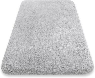 Килимок для ванної кімнати з м'якого флюсу, антиковзний, пральний, Porto Azzurro (55 x 65 см, 60 x 100 см, прямокутний)