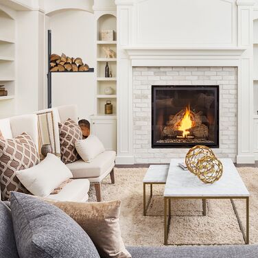 Стійка для дров Relaxdays з 2 полицями