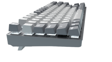 Дротова механічна клавіатура GamePro Genesis Metallic (MK110G) 87% Red switches