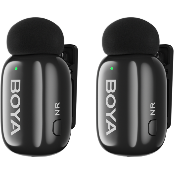 Бездротовий петличний мікрофон BOYA mini-18 TRS for camera Black