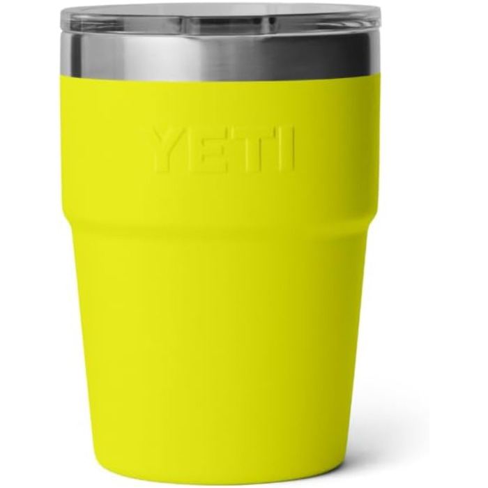 Термос YETI Rambler 473 мл з кришкою MagSlider, жовтий (Firefly Yellow)