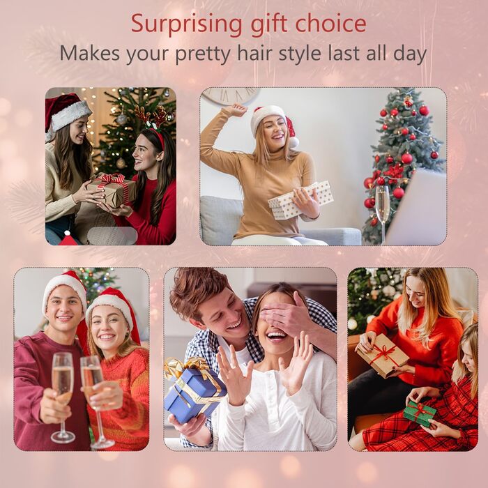 Набір для завивки волосся 3 в 1 Lockenstab: керамічні щипці для локонів 9-32 мм, пляжні хвилі, регулювання температури, рукавичка