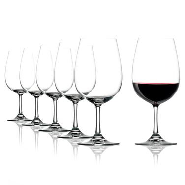 Бокали для білого вина Stölzle Lausitz Weinland 6 шт, 290 мл, кришталь, Німеччина - для легких вин та червоних вин