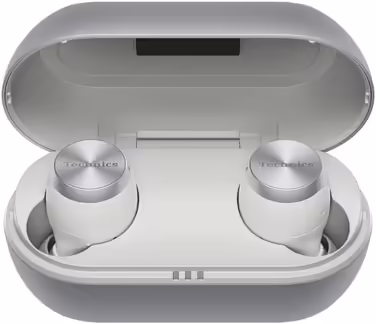 Навушники Technics EAH-AZ70WE-S бездротові, внутрішньоканальні, преміум-клас, шумозаглушення, голосове керування, сріблясті