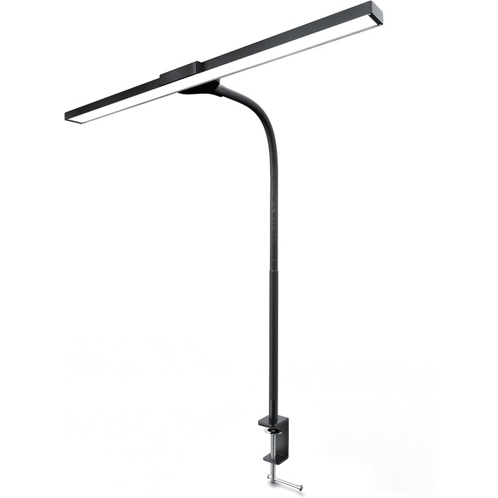 LED-лампа для монітора CSL Screenbar USB з пультом дистанційного керування, регульована яскравість, 3 колірні температури, захист очей, поворотна