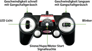 Модель Mercedes-Benz E350 Coupe 1:16 JAMARA 410023, 2.4GHz, звук сирени, сигналізація, світлові ефекти, 4 швидкості