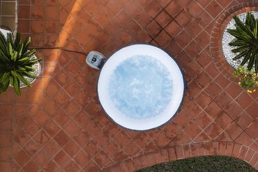 Надувний гідромасажний басейн-джакузі Bestway Lay-Z-Spa Miami AirJet Whirlpool для 2-4 осіб, 180 x 66 см