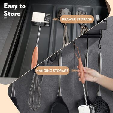 Пресс для бургерів Freelander з чавуну, набір для приготування смашених бургерів (діаметр 17.6 см, 20.5 см), прес для гриля з термостійкою ручкою, великий прес для гамбургерів, стейків, сендвічів (сріблястий)